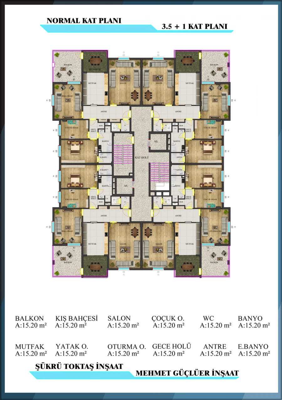 Toktaş İnşaat Beykent Projesi